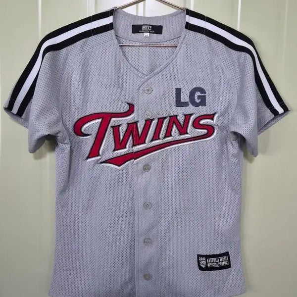 [BUNJANG] LG Twins Baseball Uniform Grey Size 90 / LG 트윈스 야구 유니폼 그레이