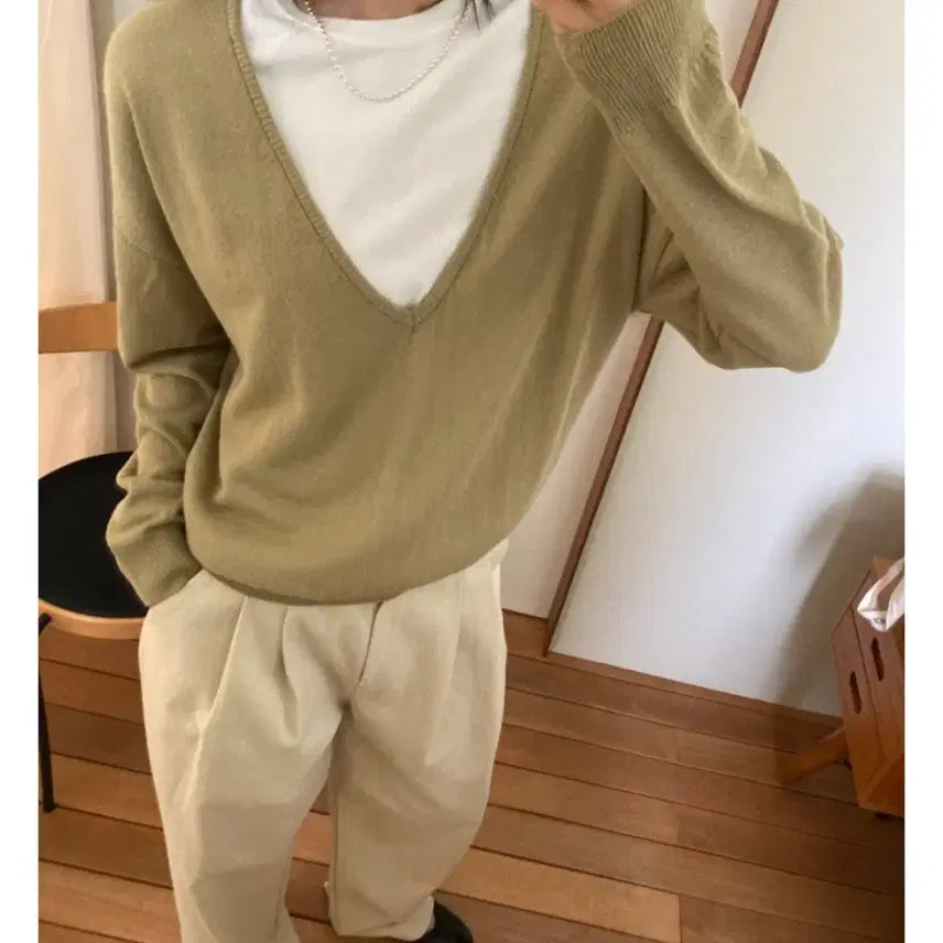 [BUNJANG] Olive Summer Knit / [새상품] 올리브 여름니트
