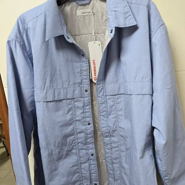 [BUNJANG] nanamica 25FW PrimaLoft Shirt Jacket - Size M, Sax / 나나미카 셔츠 자켓(25fw)