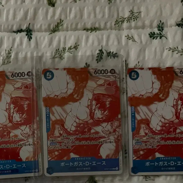 [BUNJANG] One Piece 3rd Anniversary Promo Card Ace / 원피스 카드 3주년 프로모팩 에이스 3장 등급용