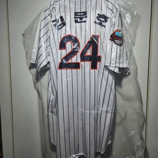 [BUNJANG] Lotte Giants Adidas Kim Moon-ho Game-Worn Jersey / 롯데자이언츠 아디다스 김문호 실착 유니폼