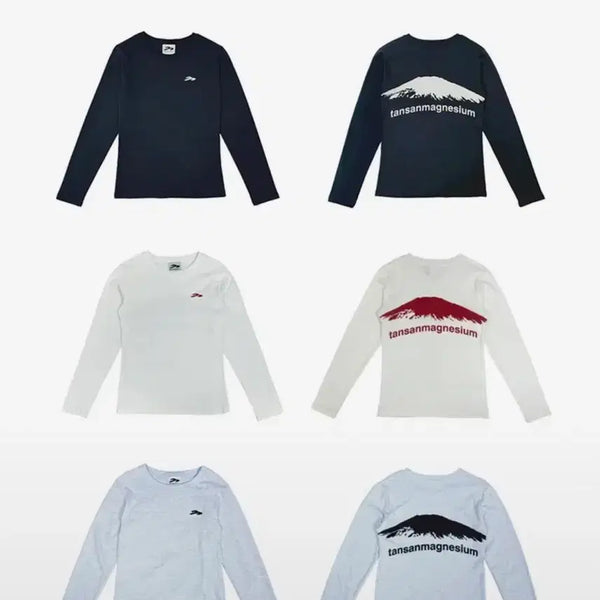 [BUNJANG] Mountain Magnesium Long Sleeve T-Shirt / 탄산마크네슘 마운틴 롱슬리브 @가격 제시해 주세요@