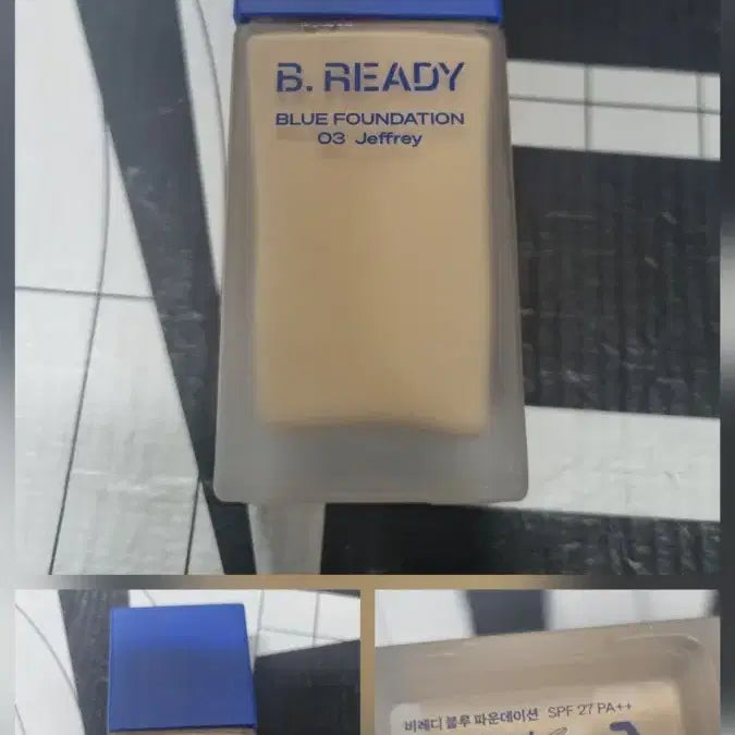 [BUNJANG] B.Ready Blue Foundation 03 Jeffrey 35ml / 비레디. 블루 파운데이션. 03 제프리. 35ml. 새상품.