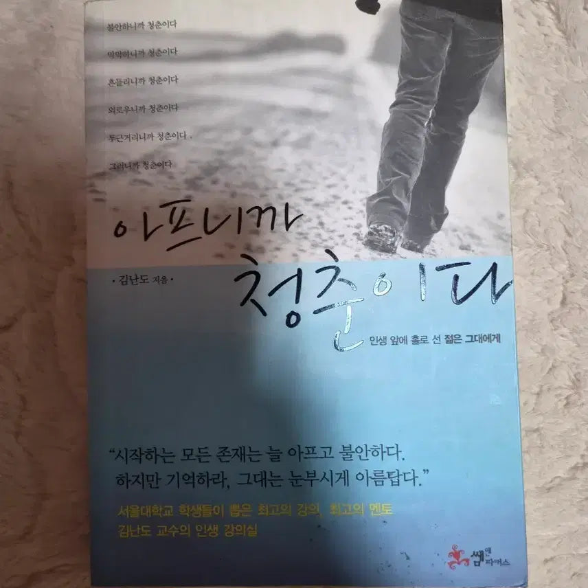 [BUNJANG] Do Not Be Sad, You Are Young Book by Kim Nan-do / 김난도 아프니까 청춘이다 책