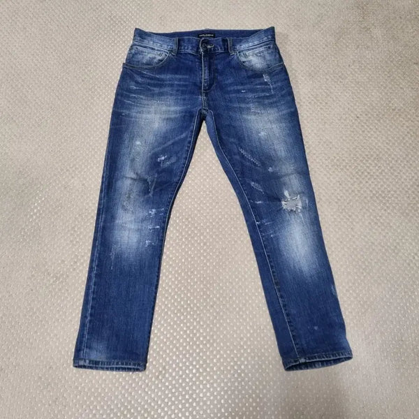 [BUNJANG] Dolce & Gabbana Plate Jeans (32-inch) / (32인치) 돌체앤가바나 플레이트 청바지
