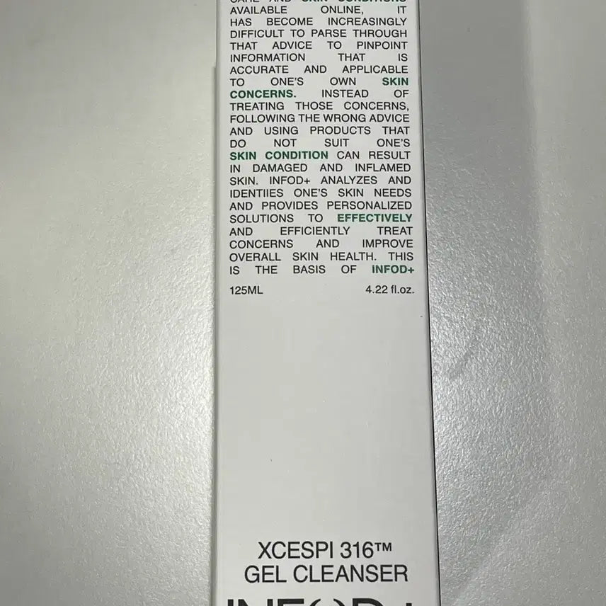 [BUNJANG] INFODIPLUS Access P316 Gel Cleanser 125ml Sealed / 인포디플러스 엑세스피316 젤 클렌저 125ml 미개봉