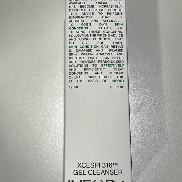 [BUNJANG] INFODIPLUS Access P316 Gel Cleanser 125ml Sealed / 인포디플러스 엑세스피316 젤 클렌저 125ml 미개봉