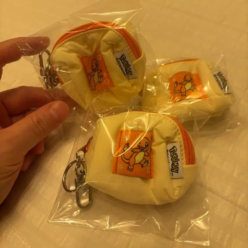 [BUNJANG] Pokemon Charmander Mini Pouch Keychain / 포켓몬 파이리 미니파우치 키링