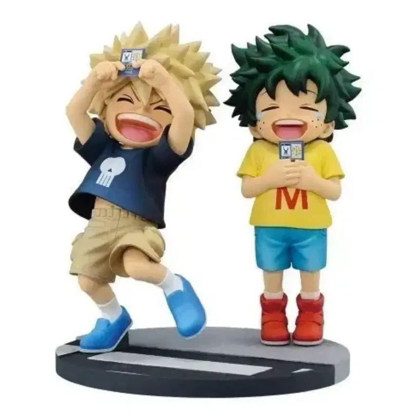 [BUNJANG] My Hero Academia Ichiban Kuji Figure - Izuku Midoriya & Katsuki Bakugo / 나히아 히로아카 이어지는세월 d상 미도리야 바쿠고 피규어 제일복권 치비
