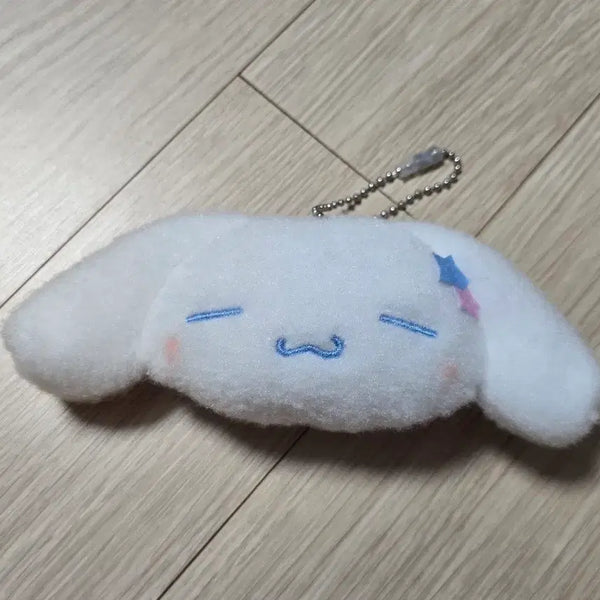 [BUNJANG] Sanrio Cinnamoroll Plush Ball Chain Keychain Gacha / 산리오 시나모롤 누이구루미 인형 볼체인 키링 가챠