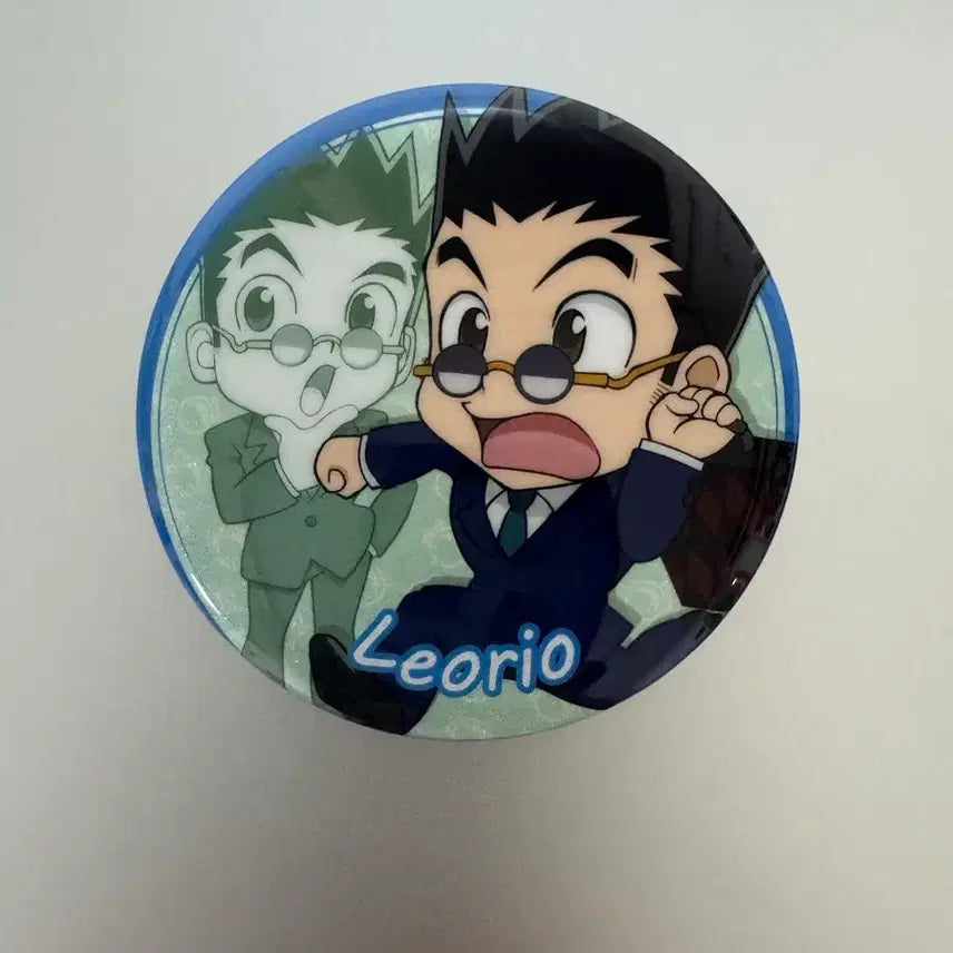 [BUNJANG] Hunter x Hunter Leorio SD Can Badge / 헌터X헌터 헌헌 레오리오 SD 캔뱃지