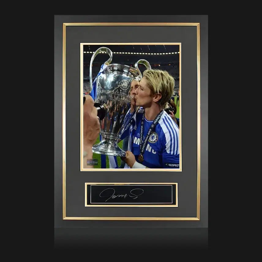 [BUNJANG] Fernando Torres Signed Framed Display (Icons) / 페르난도 토레스(첼시) 친필싸인 액자(아이콘즈 icons)