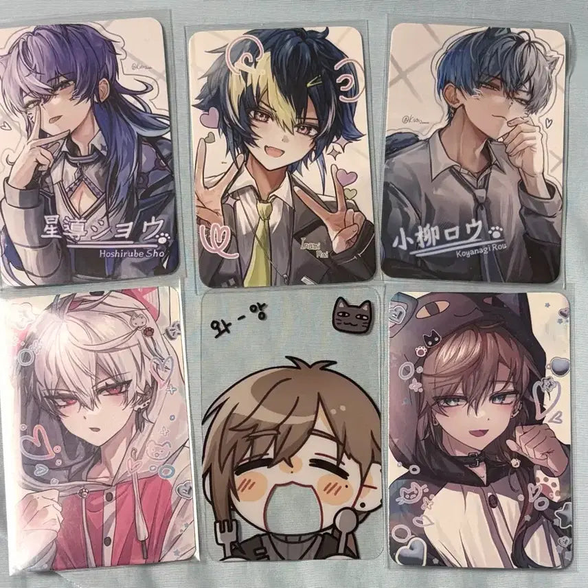 [BUNJANG] NIJISANJI Mecha Tsue Kuranowa & Waang Photocard Bundle Set / 니지산지 메챠츠에 쿠로노와 포카 와앙포카 일괄