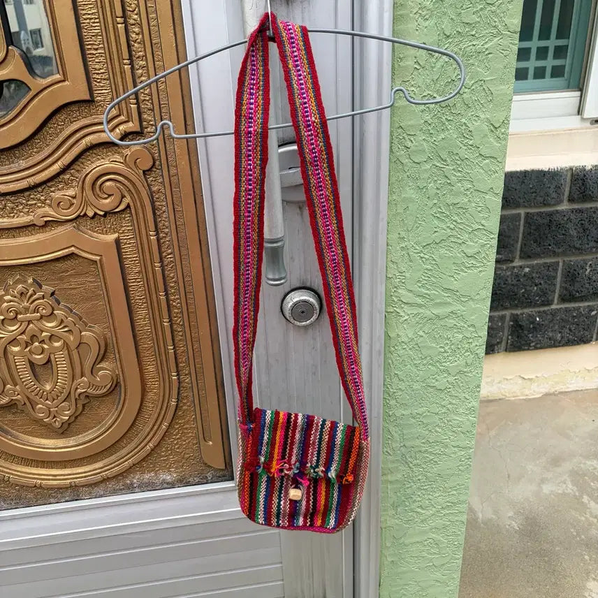 [BUNJANG] Vintage Hippie Crossbody Bag / 빈티지 히피 크로스백