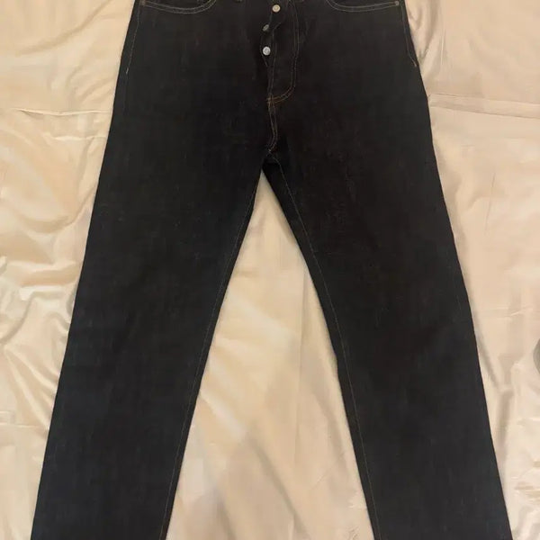 [BUNJANG] Outstanding 40S Straight Indigo Jeans / 아웃스탠딩 40S L(34) 스트레이트 인디고