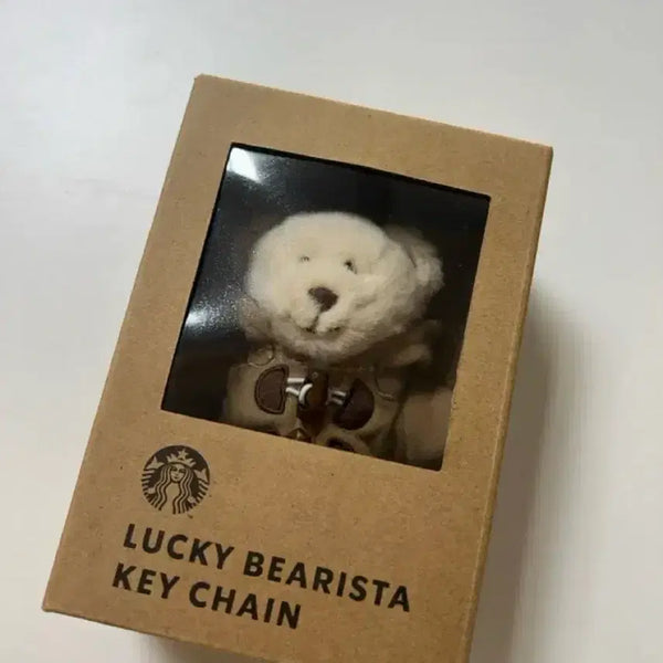 [BUNJANG] Starbucks Lucky Bearista Keychain / 스타벅스 수능 럭키 베어리스타 키체인
