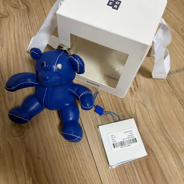 [BUNJANG] Ader Error Addy Bear Keyring Z Blue / 아더에러 애디 베어 키링 Z 블루