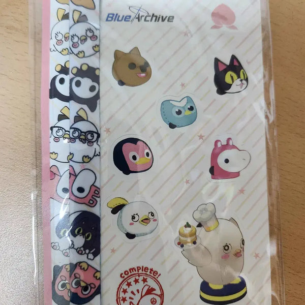 [BUNJANG] Blue Archive 1.5th Anniversary Festival Phone Strap & Sticker Set / 블루아카이브 1.5주년 페스티벌 폰 스트랩,스티커