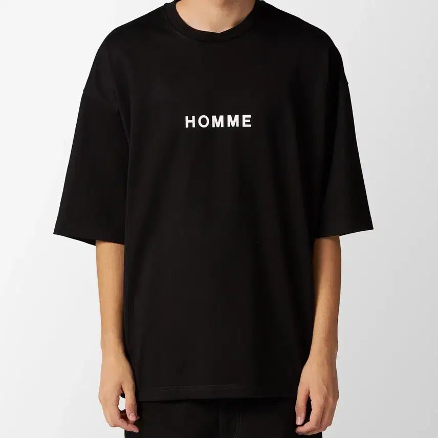 [BUNJANG] Comme des Garçons Homme 23AW Oversized Fit Cotton T-Shirt / CdGH 꼼데가르송 옴므 반팔티