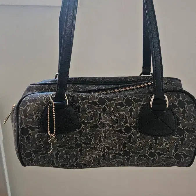 [BUNJANG] Celine Macadam Shoulder Bag Black / 셀린느 마차 검정색 패턴 숄더백