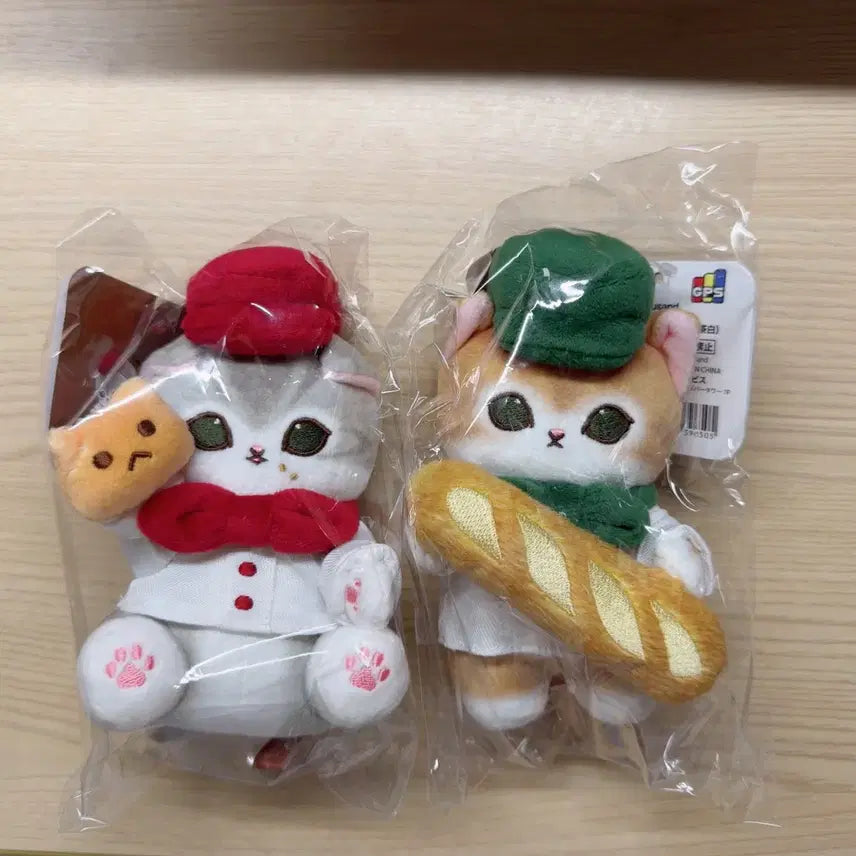 [BUNJANG] Mofsand Bakery Keyring Doll New Set (2 Types) / 모프샌드 베이커리 키링 인형 신상 2종 세트