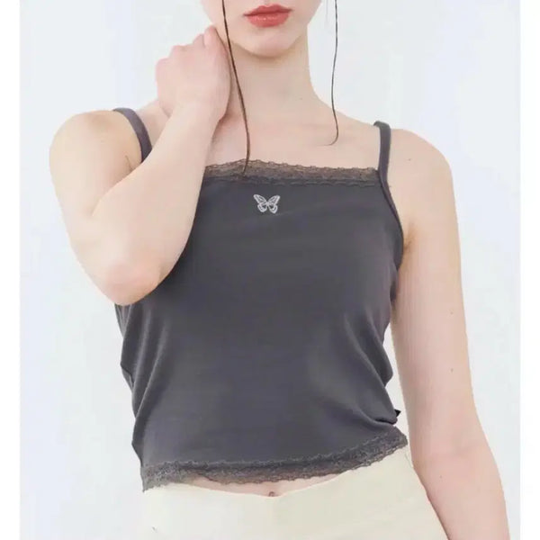 [BUNJANG] Nasty Fancy Club Sleeveless Charcoal / 새상품 네스티팬시클럽 슬리브리스 챠콜