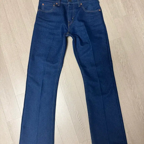 [BUNJANG] Levi's 517 Straight Leg Jeans Raw Denim Size 29 / 리바이스 517 진청29 미국판 세로워싱 2회착용