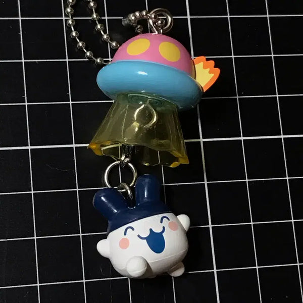 [BUNJANG] Tamagotchi Swing UFO Keychain Mimitchi Mimitchi / 다마고치 스윙 UFO 키링 미미치 미밋치