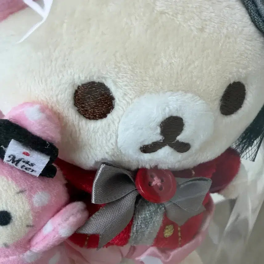 [BUNJANG] San-X 90th Anniversary Exhibition Rilakkuma Mascot Keychain / 산엑스 정품 코리락쿠마 마스코트 키링