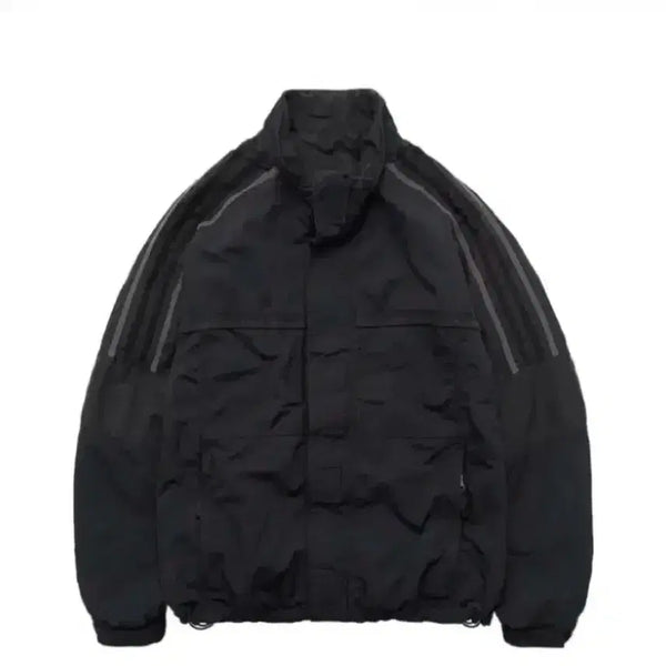 [BUNJANG] Politéro Old School Track Parka 1.2v Black / [2] 폴리테루 올드스쿨 트랙파카 1.2v 블랙