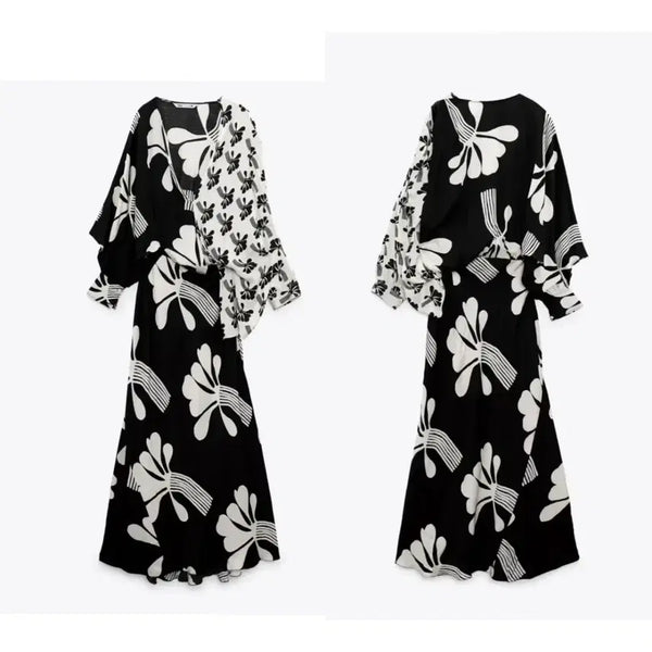 [BUNJANG] Zara Limited Edition Printing Dress / 자라 리미티드 에디션 프린팅 원피스 F 미착용
