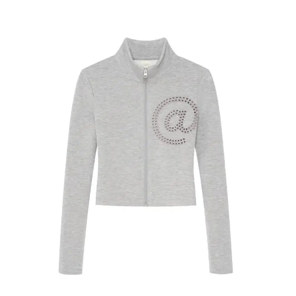 [BUNJANG] Bonne Et Zip-Up Jacket Gray Size 1 / 본네 엣 집업 자켓 그레이 1사이즈