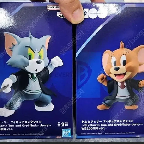[BUNJANG] Tom and Jerry Warner Bros. 100th Anniversary Harry Potter Collaboration Figure 2-Set / 톰과제리 워너브라더스 100주년 해리포터 피규어 2종세트