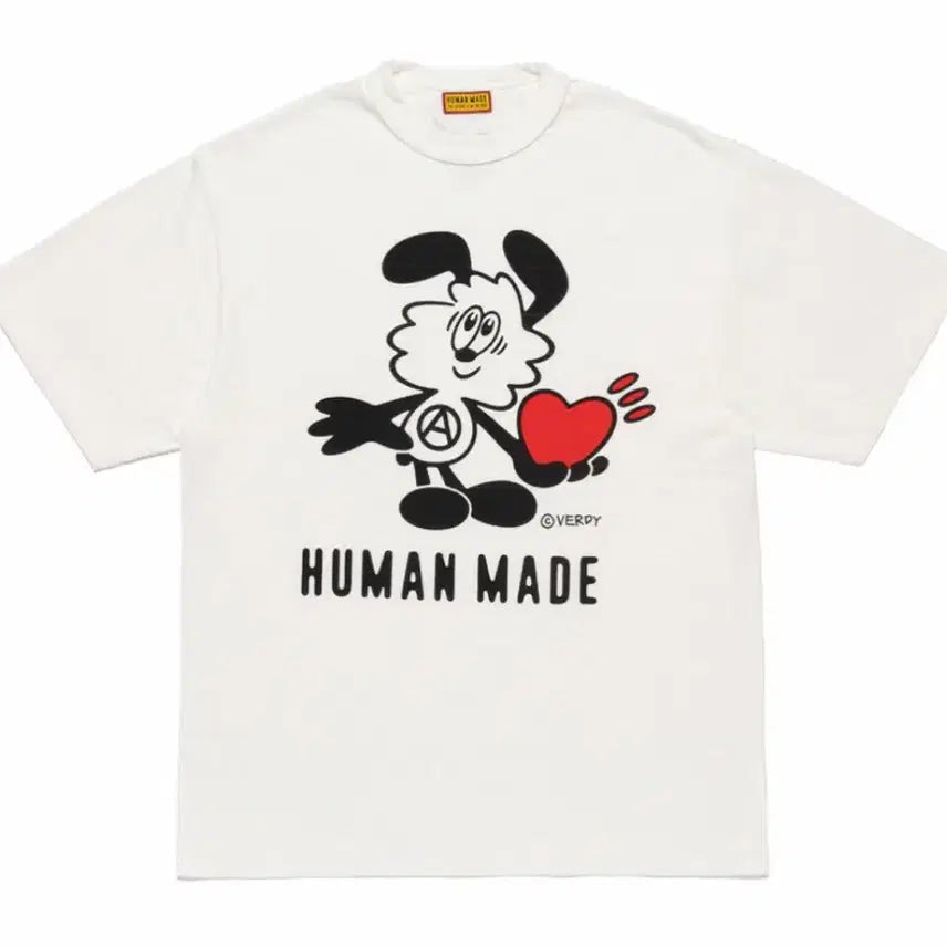 [BUNJANG] Human Made x Verdy Graphic T-Shirt White Jamsil Store Exclusive / [XL]휴먼 메이드 x 베르디 그래픽 티셔츠 화이트 - 잠실 스토어 한정