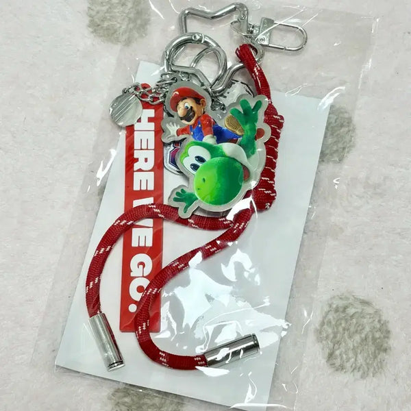 [BUNJANG] Amore Mall Super Mario Keychain (Mario & Yoshi) / 아모레몰 슈퍼마리오 키링 (마리오&요시)