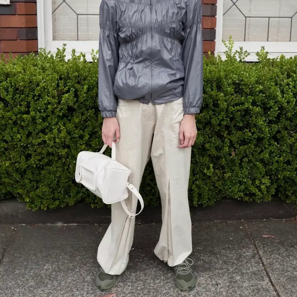 [BUNJANG] Festo Waterbag Pocket Pants Sand Beige Trousers / 페스토 워터백 포켓 팬츠 샌드 베이지 바지