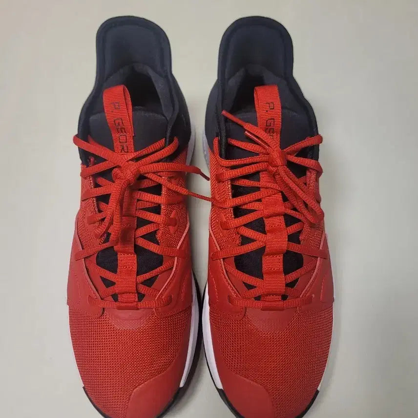 [BUNJANG] PG3 University Red Sneakers / [285] pg3 유니버시티 레드