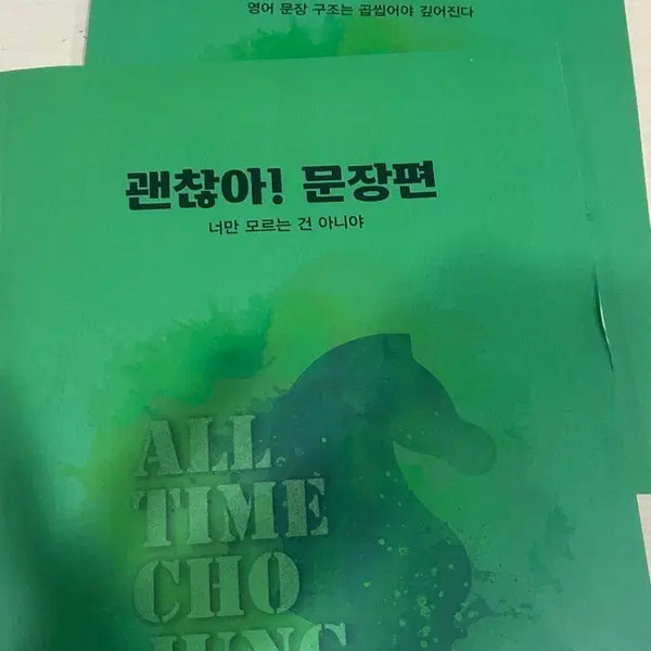 [BUNJANG] Jo Jung Sik Okay! Sentence Book Set / 조정식 괜찮아! 문장편