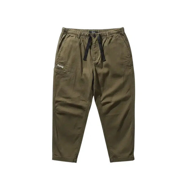 [BUNJANG] Techflavor Khaki Belted Pants Men's L / 남성L/ 테크플레버 카키 벨트 팬츠 22-23