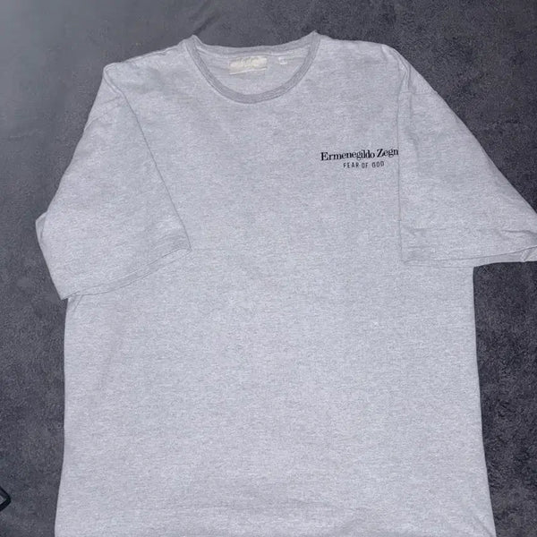 [BUNJANG] Fear of God x Ermenegildo Zegna Short Sleeve T-Shirt XL / 피어오브갓 X 에르메네질도 제냐 xl