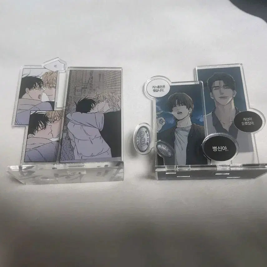 [BUNJANG] Water's Night Payback Acrylic Standee (Opened) Bundle Set / 물가의 밤 페이백 아크릴 스탠드 개봉 일괄
