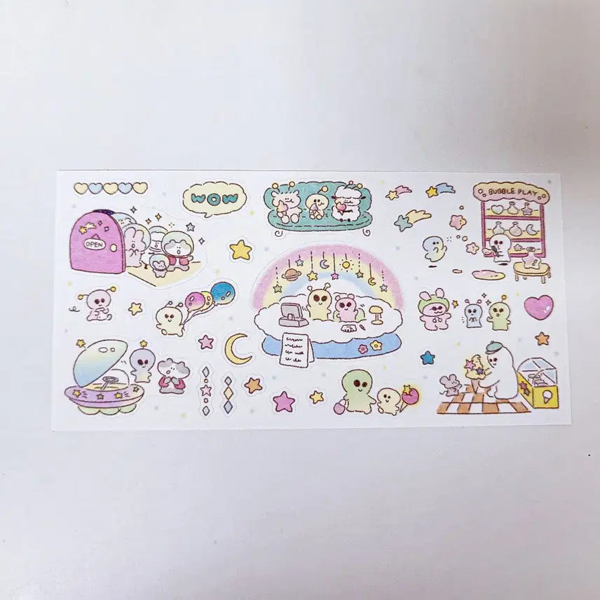 [BUNJANG] Heartship Studio Cosmic Souvenir Shop Sticker / 하트쉽스튜디오 우주 기념품샵 스티커