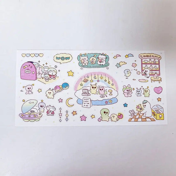 [BUNJANG] Heartship Studio Cosmic Souvenir Shop Sticker / 하트쉽스튜디오 우주 기념품샵 스티커