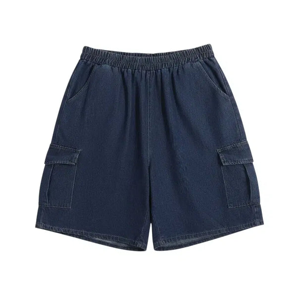 [BUNJANG] Women's Denim Cargo Bermuda Shorts / 여성F/ 데님 카고 버뮤다 반바지 23-92