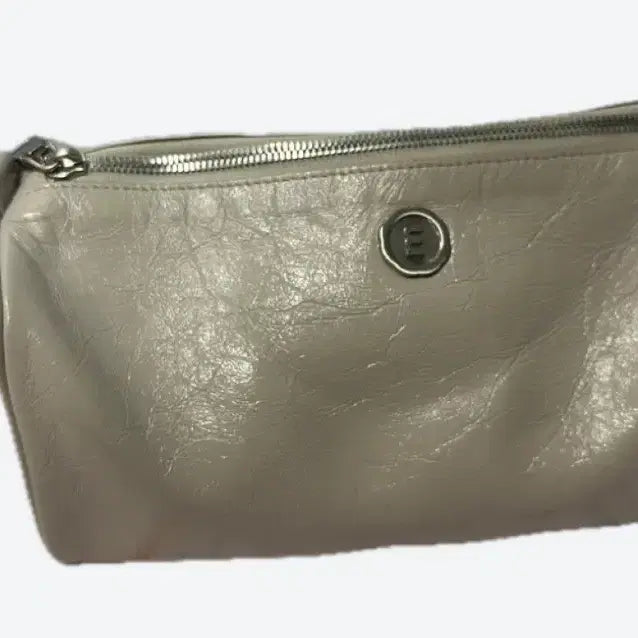 [BUNJANG] Minuit Moote Brett Bag Grey Leather Shoulder Bag / 단종)미닛뮤트 브렛백 그레이 팔아요
