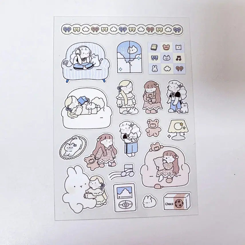 [BUNJANG] Honeymanna Sweet Home 2 Sticker Set / 허니만나 스윗홈2 스티커