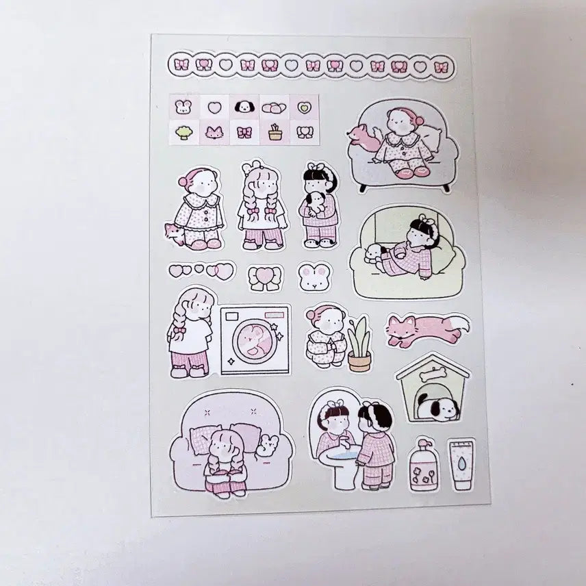 [BUNJANG] Honeymanna Sweet Home 1 Sticker / 허니만나 스윗홈1 스티커