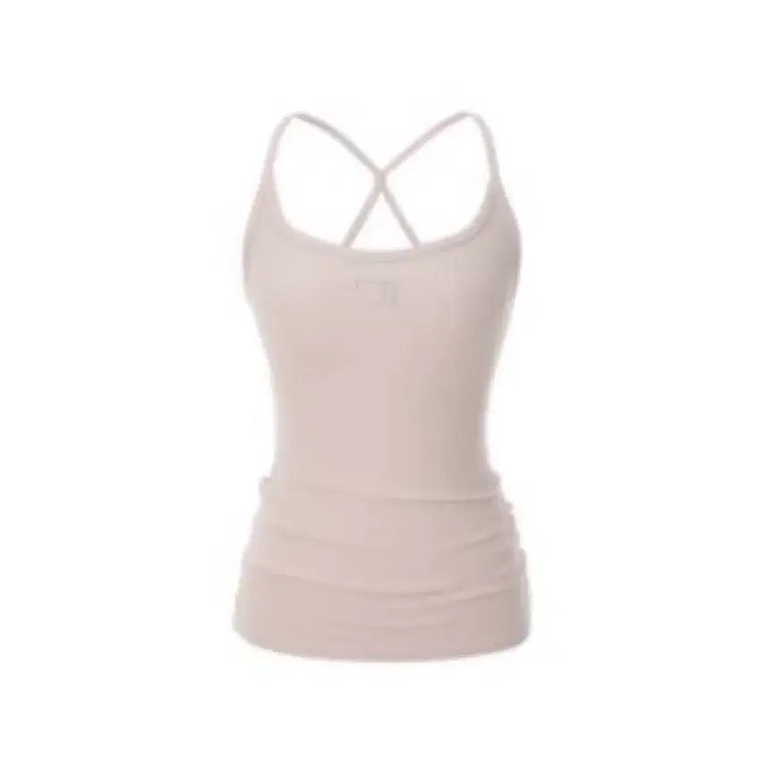[BUNJANG] 3Times Jewel Crossbag Tanktop Pink M / 새상품 택o) 쓰리타임즈 쥬얼 크로스백 탱크탑 핑크 m