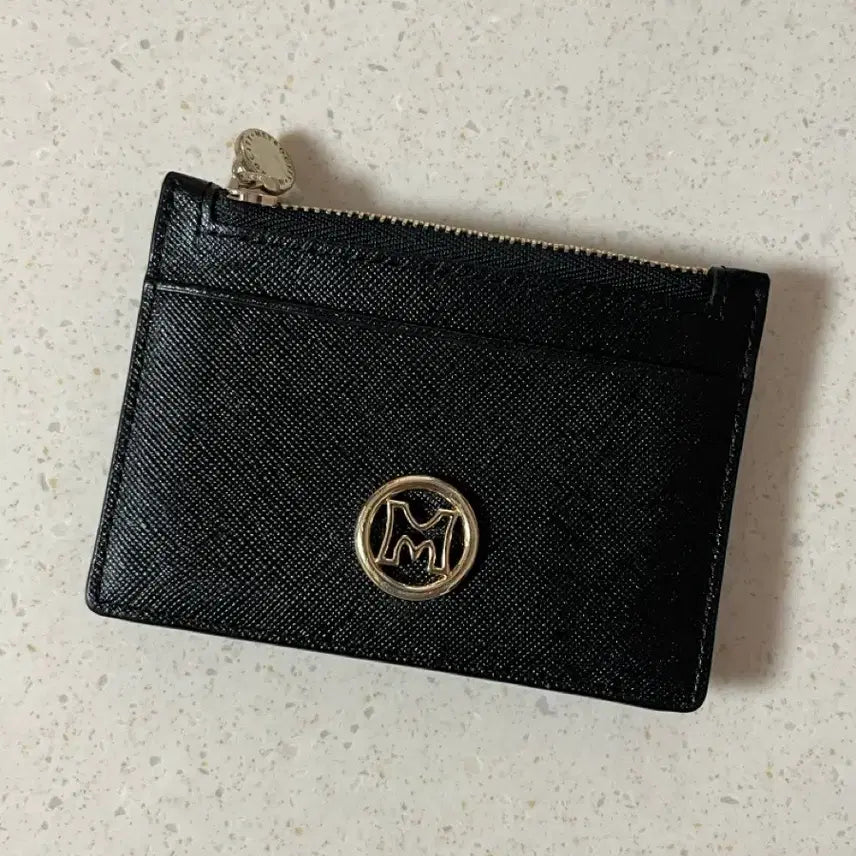 [BUNJANG] Metrociti Leather Card Wallet Black / 메트로시티 카드지갑