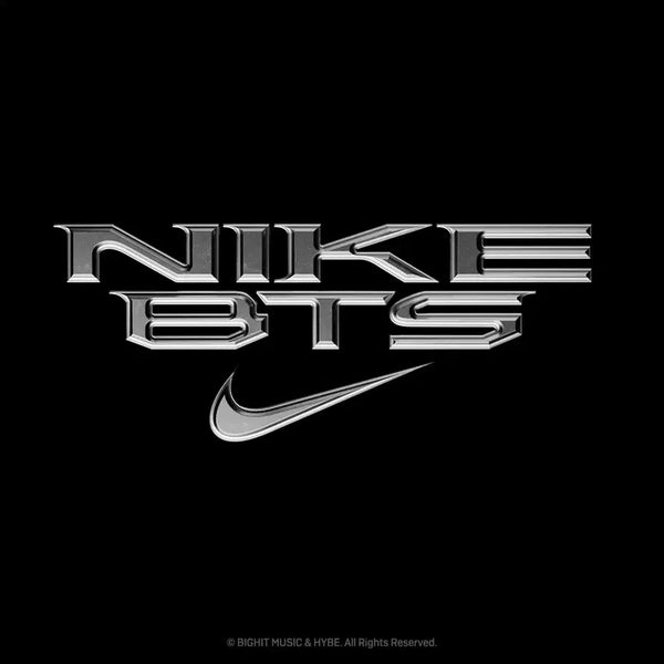 [BUNJANG] Nike x BTS Collaboration Women's Black Short-Sleeve T-Shirt (Size S) / 나이키 x BTS 여성 블랙 반팔 티셔츠 S사이즈 판매